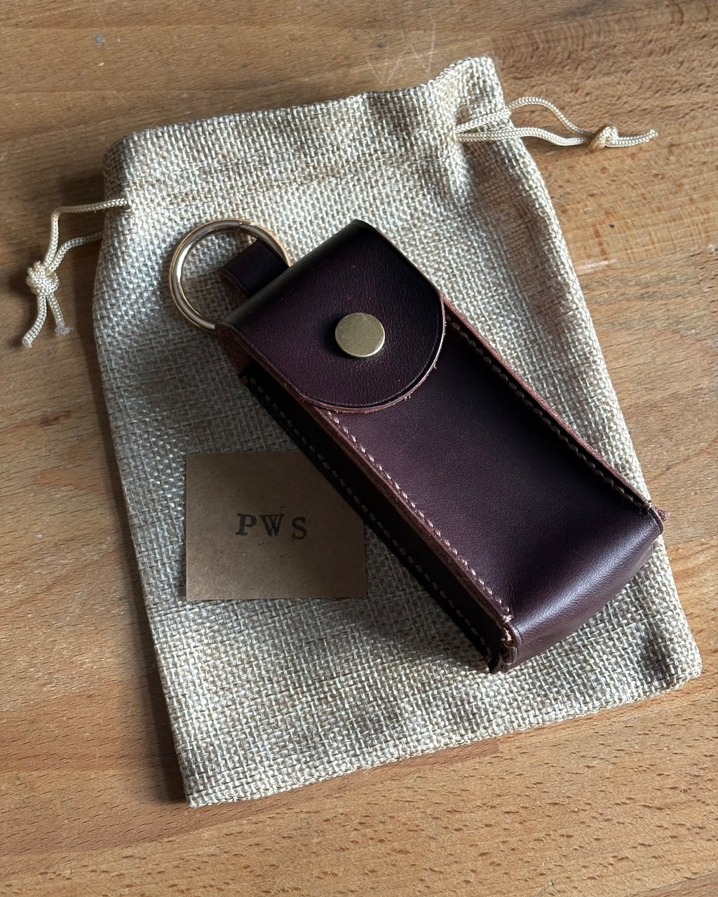 Leather Field Case (Fingerboard Keychain Holder)