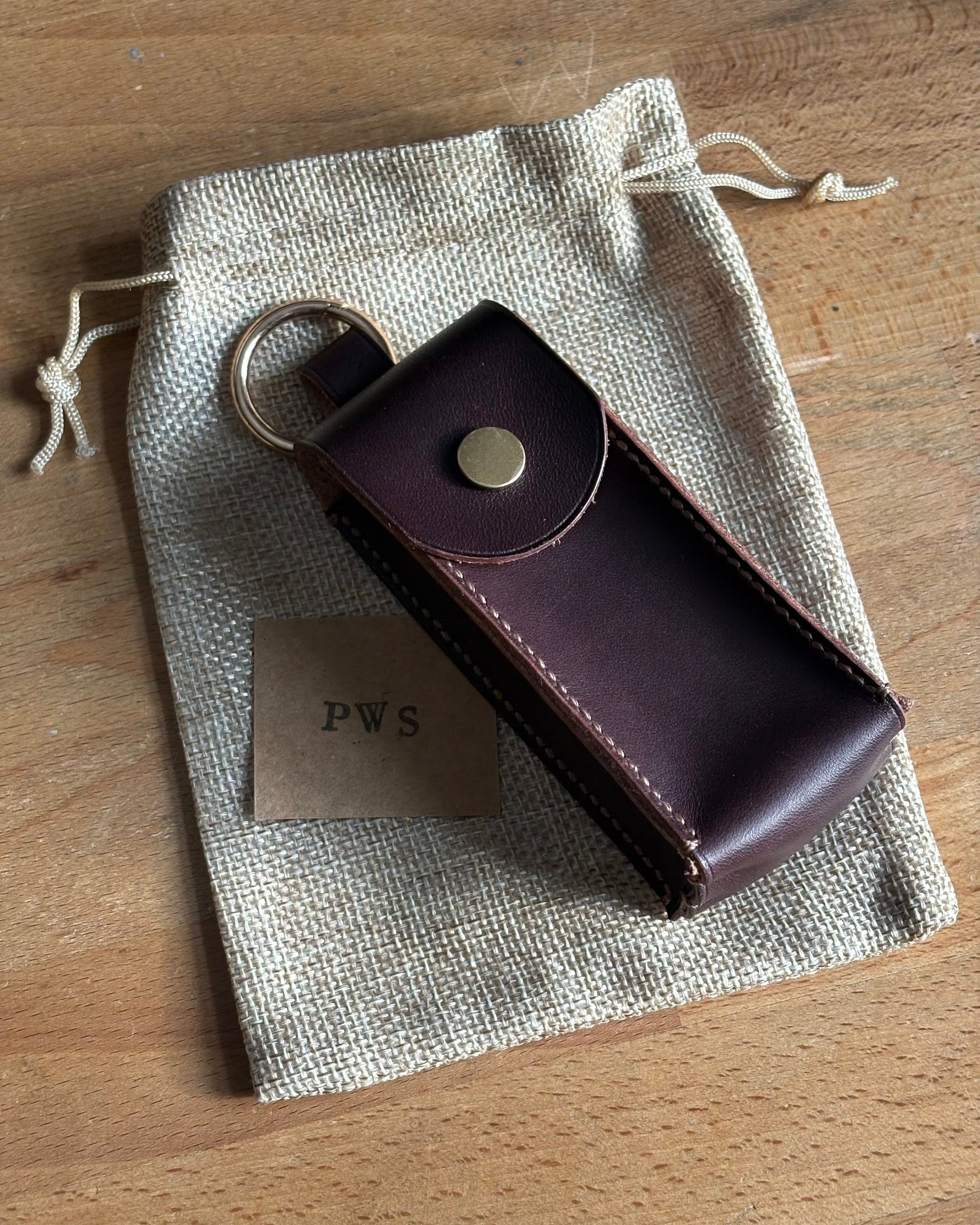 Leather Field Case (Fingerboard Keychain Holder)