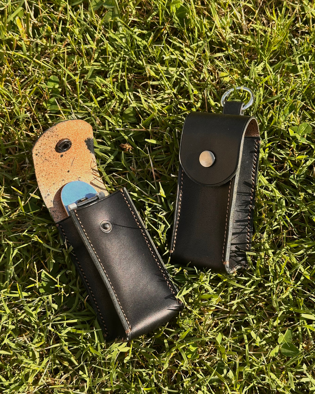 Leather Field Case (Fingerboard Keychain Holder)